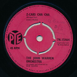 The John Warren Orchestra Z-Cars Cha Cha USED VINYL 7INCH 45 RPM SINGLE