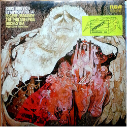 Dmitri Shostakovich / Eugene Ormandy / The Philadelphia Orchestra Shostakovich Symphony No. 14 Vinyl LP USED