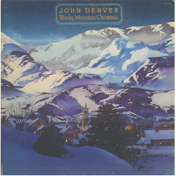 John Denver Rocky Mountain Christmas Vinyl LP USED