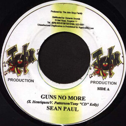 Sean Paul Guns No More USED VINYL 7INCH 45 RPM