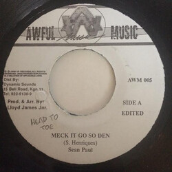 Sean Paul Meck It Go So Den USED VINYL 7INCH 45 RPM