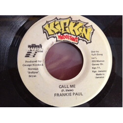 Frankie Paul Call Me USED VINYL 7INCH 45 RPM