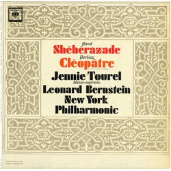 Jennie Tourel / Leonard Bernstein / The New York Philharmonic Orchestra / Maurice Ravel / Hector Berlioz Shéhérazade / Cléopâtre Vinyl LP USED