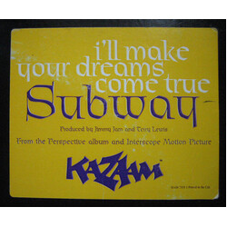 Subway (12) I'll Make Your Dreams Come True USED VINYL 12INCH 33 S RPM