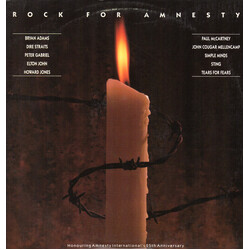 Various Rock For Amnesty Vinyl LP USED