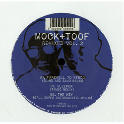 Mock & Toof Remixed Vol. 2 USED VINYL 12INCH 33 S RPM