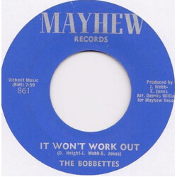 The Bobbettes It Won't Work Out / Good Man USED VINYL 7INCH 45 RPM SINGLE