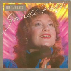 Sandi Patty More Than Wonderful Vinyl LP USED