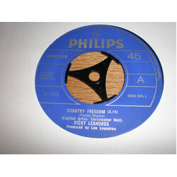 Vicky Leandros Country Freedom USED VINYL 7INCH 45 RPM