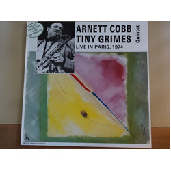 Arnett Cobb Tiny Grimes Quintet Live in Paris 1974 Vinyl LP USED