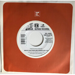 B.B. King / Eric Clapton When My Heart Beats Like A Hammer (Edit) USED VINYL 7INCH SINGLE 45 RPM
