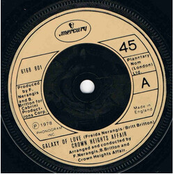 Crown Heights Affair Galaxy Of Love USED VINYL 7INCH 45 RPM SINGLE