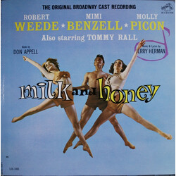 Robert Weede / Mimi Benzell / Molly Picon / Tommy Rall Milk And Honey - The Original Broadway Cast Recording Vinyl LP USED