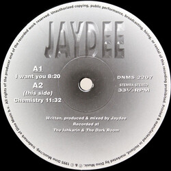 Jaydee I Want You VINYL 12" USED