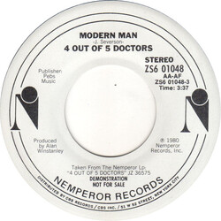 4 Out Of 5 Doctors Modern Man USED VINYL 7INCH 45 RPM PROMO