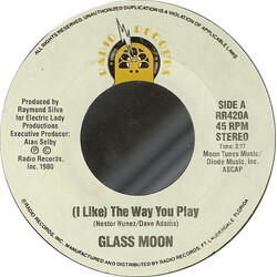 Glass Moon (I Like) The Way You Play / Killer At 25 USED VINYL 7INCH SINGLE 45 RPM