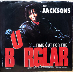 The Jacksons / The Distance (2) Time Out For The Burglar USED VINYL 7INCH 45 RPM