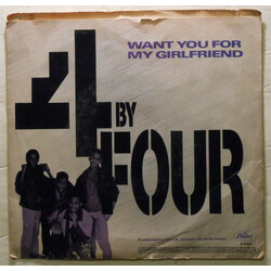 4 By Four Want You For My Girlfriend USED VINYL 7INCH SINGLE