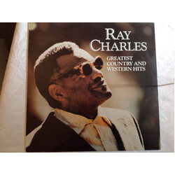 Ray Charles Greatest Country & Western Hits Vinyl LP USED