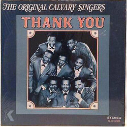 The Original Calvary Singers Thank You Vinyl LP USED