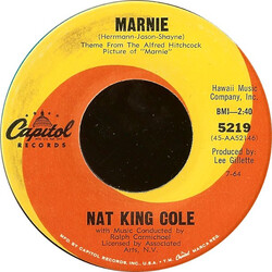 Nat King Cole Marnie / More And More Of Your Amor USED VINYL 7INCH 45 RPM SINGLE