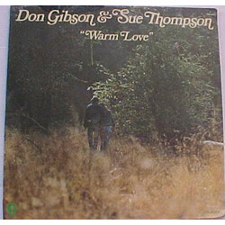 Don Gibson / Sue Thompson Warm Love Vinyl LP USED