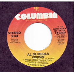Al Di Meola Cruisin' USED VINYL 7INCH 45 RPM SINGLE PROMO