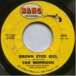 Van Morrison Brown Eyed Girl / Goodbye Baby (Baby Goodbye) USED VINYL 7INCH 45 RPM