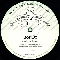 Bot'Ox Babylon By Car USED VINYL 12INCH 45 RPM