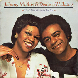 Johnny Mathis / Deniece Williams That's What Friends Are For Vinyl LP USED