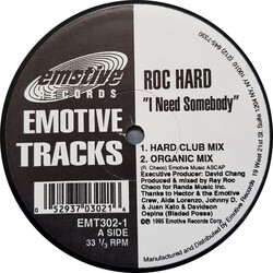 Roc Hard I Need Somebody VINYL 12" USED