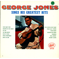 George Jones (2) George Jones Sings His Greatest Hits Vinyl LP USED