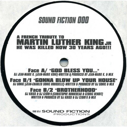 Various A French Tribute To Martin Luther King Jr - He Was Killed Now 30 Years Ago!!! VINYL 12" USED