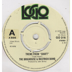 The Brighouse And Rastrick Brass Band Theme From "Shaft" Vinyl 7" USED