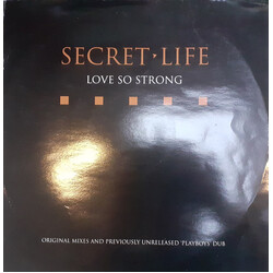 Secret Life Love So Strong USED VINYL 12INCH 33 S RPM SINGLE