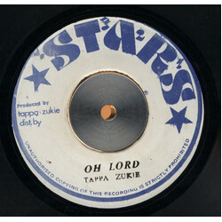 Tapper Zukie Oh Lord USED VINYL 7INCH 45 RPM