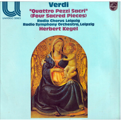 Herbert Kegel / Giuseppe Verdi / Rundfunk-Sinfonie-Orchester Leipzig Verdi: "Quattro Pezzi Sacri" (Four Easy Pieces.) Vinyl LP USED