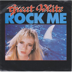 Great White Rock Me USED VINYL 7INCH SINGLE 45 RPM