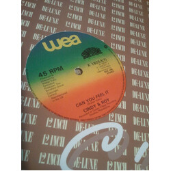 Cindy & Roy Can You Feel It USED VINYL 12INCH SINGLE 45 RPM