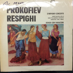 Sergei Prokofiev / Ottorino Respighi Symphony-Concerto / Adagio Con Variazioni Vinyl LP USED