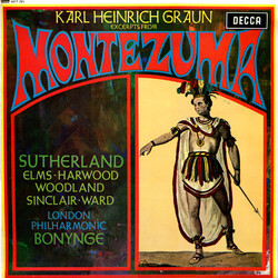Carl Heinrich Graun / Joan Sutherland / The London Philharmonic Orchestra / Richard Bonynge Excerpts From Montezuma Vinyl LP USED