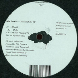 Nils Penner Munich/Berlin EP USED VINYL 12INCH