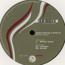 Jamie Anderson / Owain K Without Sound USED VINYL 12INCH EP
