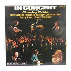 Various In Concert With Host Charley Pride Vinyl 2 LP USED