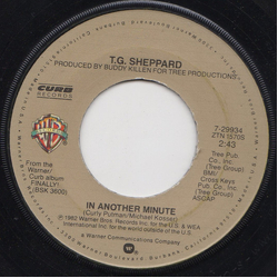 T.G. Sheppard War Is Hell (On The Homefront Too) Vinyl 7" USED