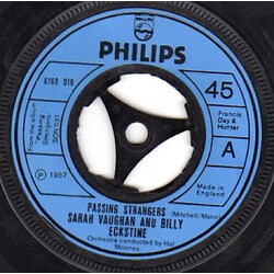Sarah Vaughan / Billy Eckstine Passing Strangers VINYL 7" USED