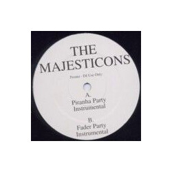 The Majesticons Piranha Party / Fader Party USED VINYL 12INCH PROMO