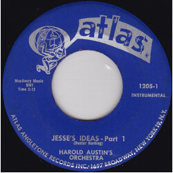 Harold Austin's Orchestra Jesse's Idea USED VINYL 7INCH 45 RPM SINGLE