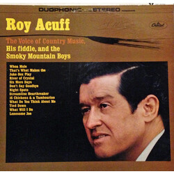 Roy Acuff And His Smoky Mountain Boys The Voice Of Country Music Vinyl LP USED