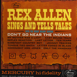 Rex Allen Sings And Tells Tales Vinyl LP USED